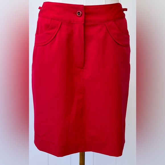 EP Pro Brand Women’s Golf Skorts Red Stretch Size 2 - Picture 1 of 9